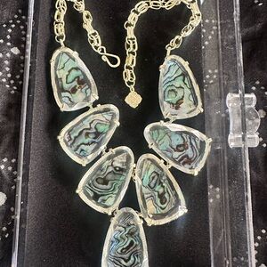 Kendra Scott Harlow was Abalone Shell Necklace